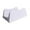 White, variant on Car Tire Display Stand Wheel Display Rack Rim Storage Base Plastic Material Stable for Exhibition Trade Show Shop