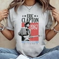 thumbnail image 2 of Eric Clapton Musician 1987 San Francisco Concert Adult Unisex, Sizes S-5XL, Tbun, 2 of 5