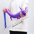 thumbnail image 2 of 47.3inch Super Large 3D Printed Dragon Models,Flexible Joint Animal lacertid Figurines, 3D Printing Stuff Cheap,Stress Relief, Fidget restlessness, ADHD Toys, Surprise Fantasy Gifts (47.3inch), 2 of 9