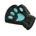 thumbnail image 4 of Minnieouse Lindo encantador mujeres niñas invierno cálido guantes sin dedos gato garra pata felpa mitones medio dedo guantes mitón nuevo guantes y mitones verde Minnieouse PS13236-07, 4 of 6
