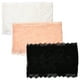thumbnail image 1 of BRIGHTFUFU 3 piezas de tubo bandeau transparente sin tirantes elástico de encaje floral para mujer con sujetador - Talla XL, 1 of 7