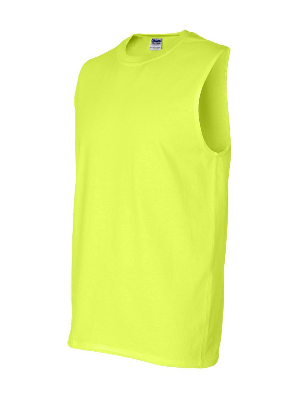 Gildan Mens Ultra Cotton Sleeveless T-Shirt - Walmart.com