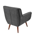 thumbnail image 3 of Adesso Cormac Chair Retro Flair Chair, Charcoal Grey, 3 of 5