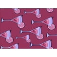 thumbnail image 1 of Ahgly Company Machine Washable Indoor Rectangle Transitional Crimson Red Area Rugs, 7' x 10', 1 of 7