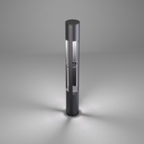 Modern Decorative Aluminium Outdoor Bollard Light for Landscape Garden Pathway FoneLight  AKA060-CU100