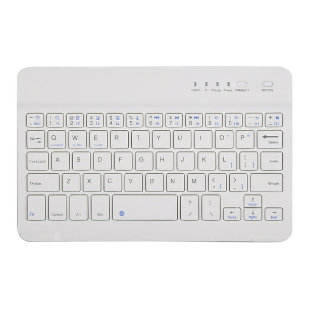 Cubierta de Estuche Flip de Alto Rendimiento y Alta, Teclado Bluetooth Duradero E Inalámbrico Bluetooth, Para Teléfonos Móviles de Teléfono Celular Bluetooth de 4.5-6.8