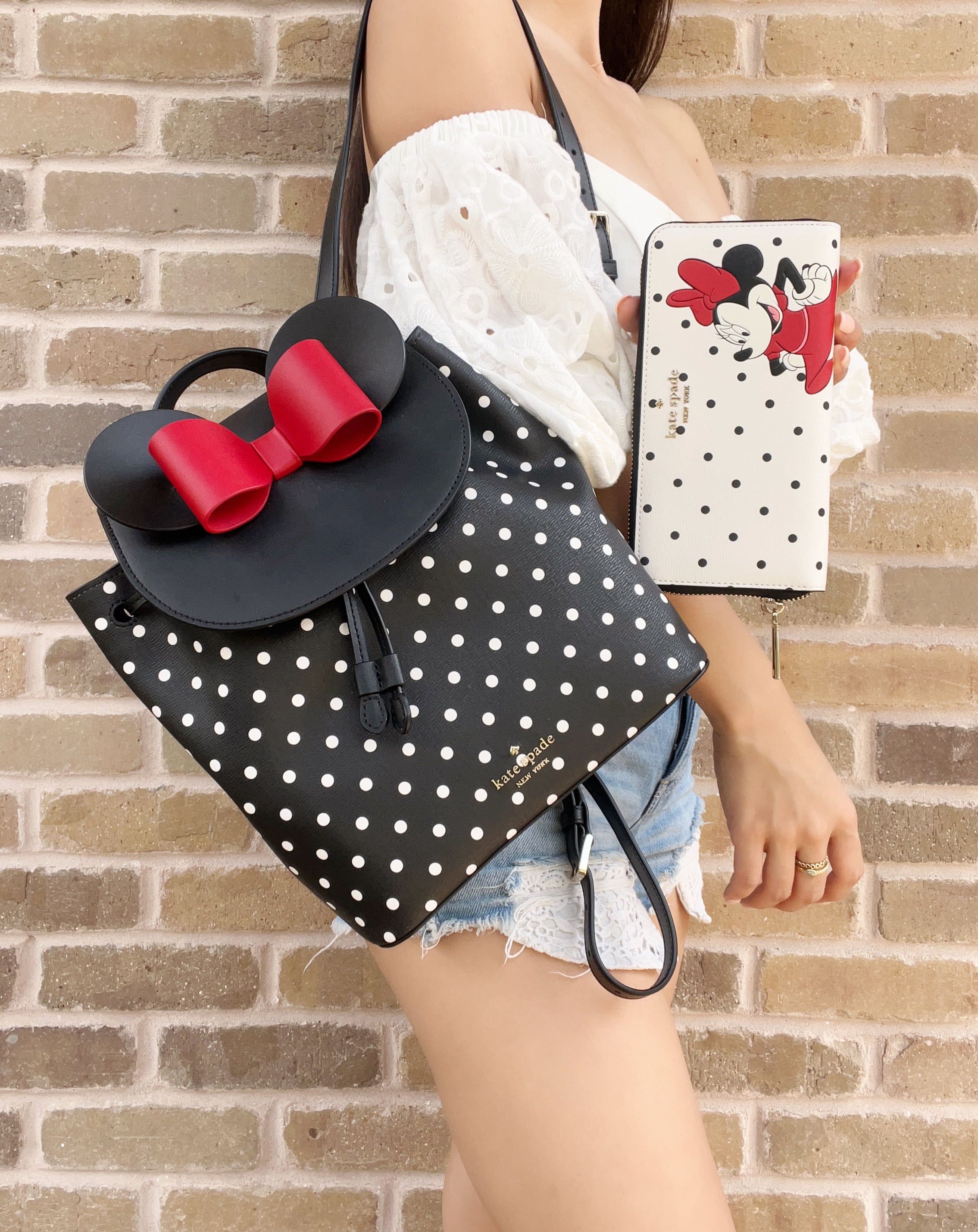 Disney X Kate Spade New York Minnie Mouse Backpack Kate Spade Surprise |  