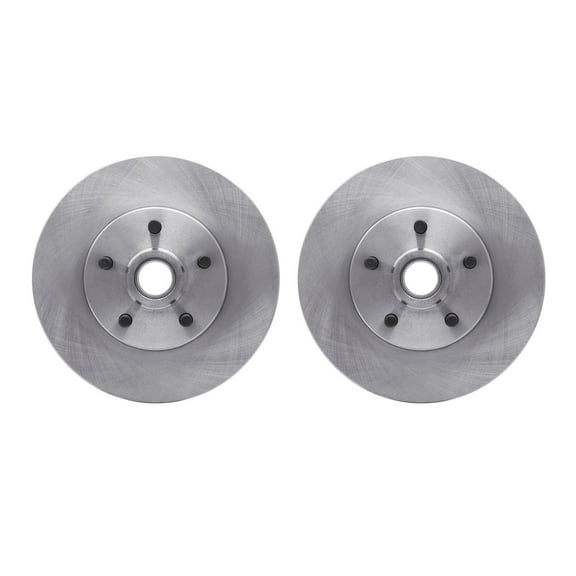 Dynamic Friction Company Front Brake Rotors 6002-52002