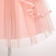 thumbnail image 6 of IDOPIP Toddler Kids Girls Sequin Star Tutu Dress Ruffle Sparkle Tulle Wedding Party Princess Dress, 6 of 8