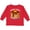 Red, variant on Inktastic Short Stack Cute Pancake Breakfast Boys or Girls Long Sleeve Toddler T-Shirt