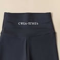 thumbnail image 4 of Girls 7'' High Waisted Black Biker Shorts, Athletic Running Yoga Shorts for Kids Teen Years 3-15 Gray, 4 of 5