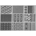 thumbnail image 1 of Ahgly Company Machine Washable Indoor Rectangle Transitional Gray Cloud Gray Area Rugs, 7' x 9', 1 of 7