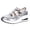 A-Silver133, variant on Womens Fisherman Sandals Polished Closed Toe Dual Hook Loop Ladies Sandals All Season Shock Absorbent Commute Business Casual Sandals