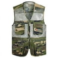 thumbnail image 1 of Chaleco de malla de primavera y verano para personas de mediana edad, chaleco de pesca de cuatro estaciones, chaleco de bolsillo, chaleco de ocio de primavera y otoño para hombres, 1 of 4