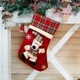thumbnail image 3 of JLFNYA Christmas Decorations,2024 New Christmas Socks Clearance,Christmas Stockings Candy Sock Bag,New Year Christmas Tree Decoration,Home Decorations,Children's Gifts, 3 of 7