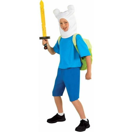 Adventure Time Finn Deluxe Boys' Child Halloween Costume