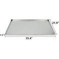 thumbnail image 2 of Confote Stainless Steel Replacement Tray for Dog Crate, Chew-Proof and Crack-Proof, 35.4"x21.9", 2 of 10