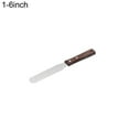thumbnail image 2 of Neinkie Straight and Angled Icing Spatula - Cake Frosting Spatula - High Grade Stainless Steel | Baking and Cake Decorating Supplies - Multipurpose Use for Home, Kitchen or Bakery, 2 of 7