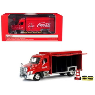 Coca-Cola 1/64 1960 Flexible Starliner Bus Collectible Toy Vehicle