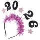 thumbnail image 4 of ColoMX Diadema de Nochevieja: Diadema de estrellas brillantes 2026 para decoración de fiestas - Tocado festivo brillante para mujer., 4 of 8