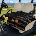 thumbnail image 3 of Yuyamidu Green Camouflage Golf Cart Seat Covers USA Flag Golf Carts Seat Blanket Soft Club Car Seat Towel Covers Comfortable and Breathable, 3 of 8