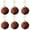 C, variant on Tyidzon 6Pc Christmas Ornaments Set, 1.77"/45mm Christmas Tree Decorations, Hanging Christmas Balls for Indoor/Outdoor Holiday Party Home Decor