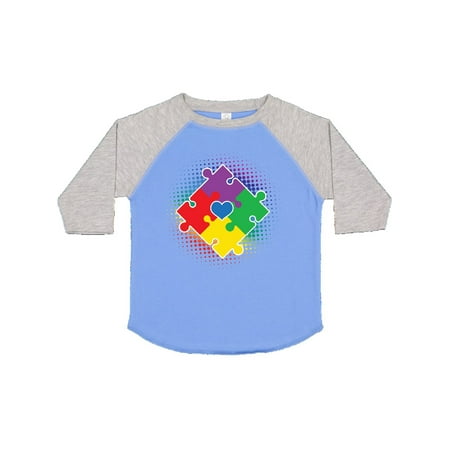 

Inktastic Autism Awareness Puzzle Piece Gift Toddler Boy or Toddler Girl T-Shirt
