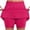 *Hot Pink, variant on VBVC Women's 2 in 1 Stretchy Skort,Breathable A-line Activewear for Women,Ladies Tennis Golf Skort with Built-in Shorts and Pockets,White,S-2XL