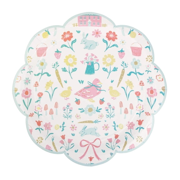 Spring Garden Party Plates 8ct