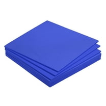 EVA Foam Sheets Blue 9.8 Inch x 9.8 Inch 5mm Thick Crafts Foam Sheets Pack of 8