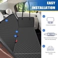 thumbnail image 4 of Funda para asiento de auto para perro WoofKnows asiento trasero con bolsillo de almacenamiento, 4 of 7