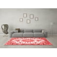 thumbnail image 3 of Ahgly Company Indoor Rectangle Medallion Red Traditional Area Rugs, 5' x 7', 3 of 4