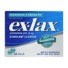 Ex-Lax Sennosides Usp 25 Mg Stimulant Laxative Pills, Maximum Strength, 48 Ea