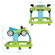 thumbnail image 5 of Andadera Bebe Prinsel Auto 3 Alturas Tablero Electrónico Verde, 5 of 6