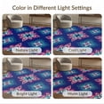 thumbnail image 7 of ODIKA 4'x6' Washable Area Rug Non-Slip, Chair-Friendly, Flatwoven Abstract Geometric Person Contemporary Book Aesthetic for Home Office, Under Desk, 7 of 7