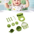 thumbnail image 1 of Kit de Sevrage Dirigé par Bébé en Forme de Hibou, Forte Aspiration, Ensemble d'Alimentation en Silicone, 1 of 8