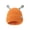 Orange, variant on Beige Bomber Hats Parent Child Cute Glowing Little Knit Hat Funny Handmade Hat with Big Eye Can Be Stretched