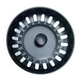 thumbnail image 4 of Colador de fregadero de cocina de acero inoxidable Colador de fregadero de cocina inoxidable Negro, 4 of 9