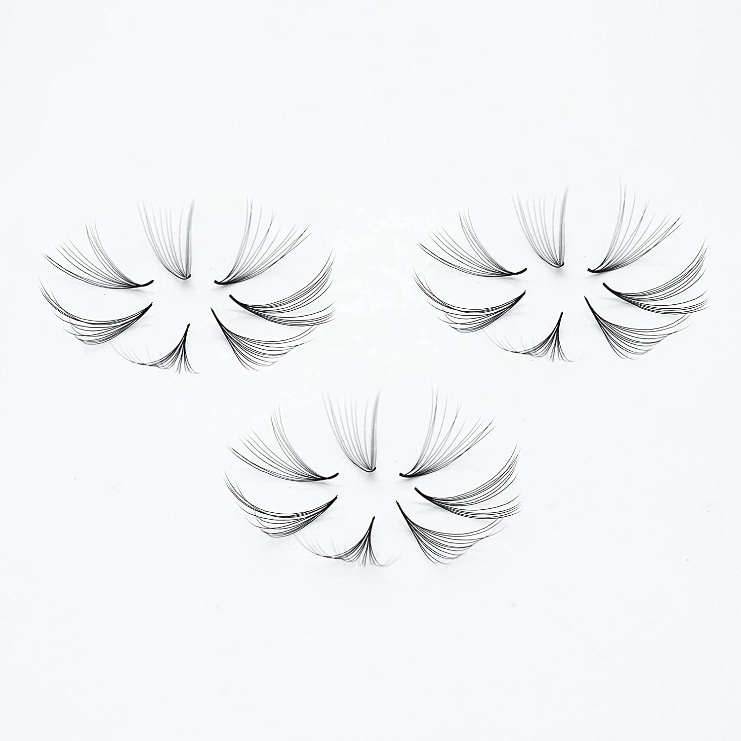 7D Lashes. 1000 Premade Volume Fans. 0.07mm Thickness. Eyelash Extension. Handmade!