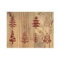 thumbnail image 2 of Decorative Christmas Trees Stencil Template Reusable 8.5 x 11 Inches for Painting on Walls, Wood, Arts and Crafts by Stencilville, 2 of 2