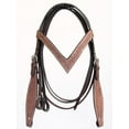 thumbnail image 4 of 16 In Western Horse Saddle Genuine Leather Trail Roping Ranch Tack Set Comfytack, 4 of 8