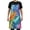 Colorful Feathers, variant on Kitchen Apron with 2 Pockets Adjustable waterproof Cooking Aprons for Women Men Chef Adorable Unicorn Flying