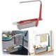 thumbnail image 2 of Sink rack kitchen retractable drain rack filter pool vegetable drain basket household dishwashing rag storage rack, 2 of 5