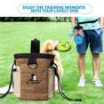 thumbnail image 3 of Matsuzay Bolsa de cintura para mascotas con cierre de cremallera y cordón para entrenamiento de perros para escalada al aire libre Almacenamiento y organización del hogar Matsuzay HA023812-00, 3 of 6
