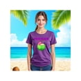 thumbnail image 1 of Playera Blusa De Palm Beach Surf Club – Vibra Tropical con Sabor a Coco Color Morado Talla Chica Marca Emil SaEs, 1 of 4