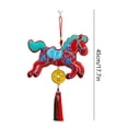 thumbnail image 3 of Horse Year Sachets Hanging Decoration For Door Decorations Wall Hangings Car Ornaments And Pendant, 3 of 6
