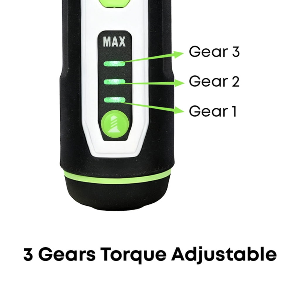 7829 Dependable Battery Powered Electric Screwdriver Set Includes 10 Bits And Extension Rod For Home Repairs