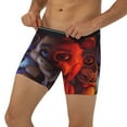 thumbnail image 3 of Lsque Five Nights At Freddy'S Pattern Men's Performance Stretch Underwear, Athletic Long Leg Briefs，Moisture-Wicking-X-Large, 3 of 6