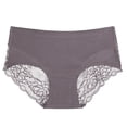 thumbnail image 3 of TrowBridge-bragas de encaje para mujer, ropa interior de satén de seda de talla grande, lencería Sexy, transpirable, suave y acogedora, 3 of 4