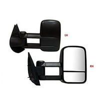 2007-2013 Chevy/GMC Silverado/Sierra Manual Towing Mirror Pair (2008 2009 2010 2011 2012 models)